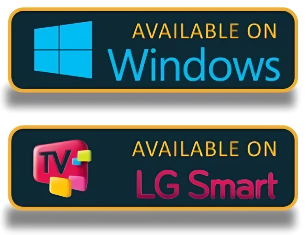 IPTV application available for Windows PC and LG Smart TV platforms