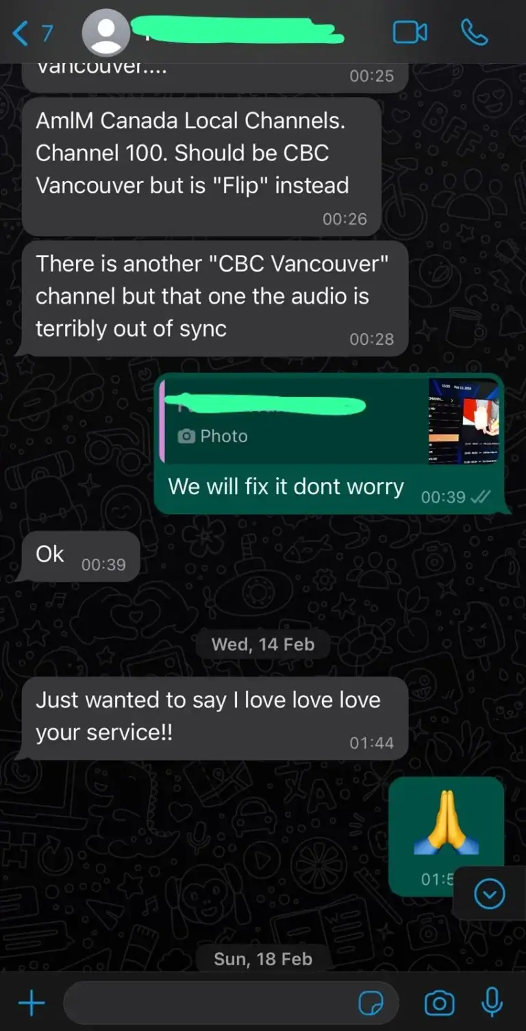 Top-rated IPTV service in Canada - Real customer reviews and testimonials